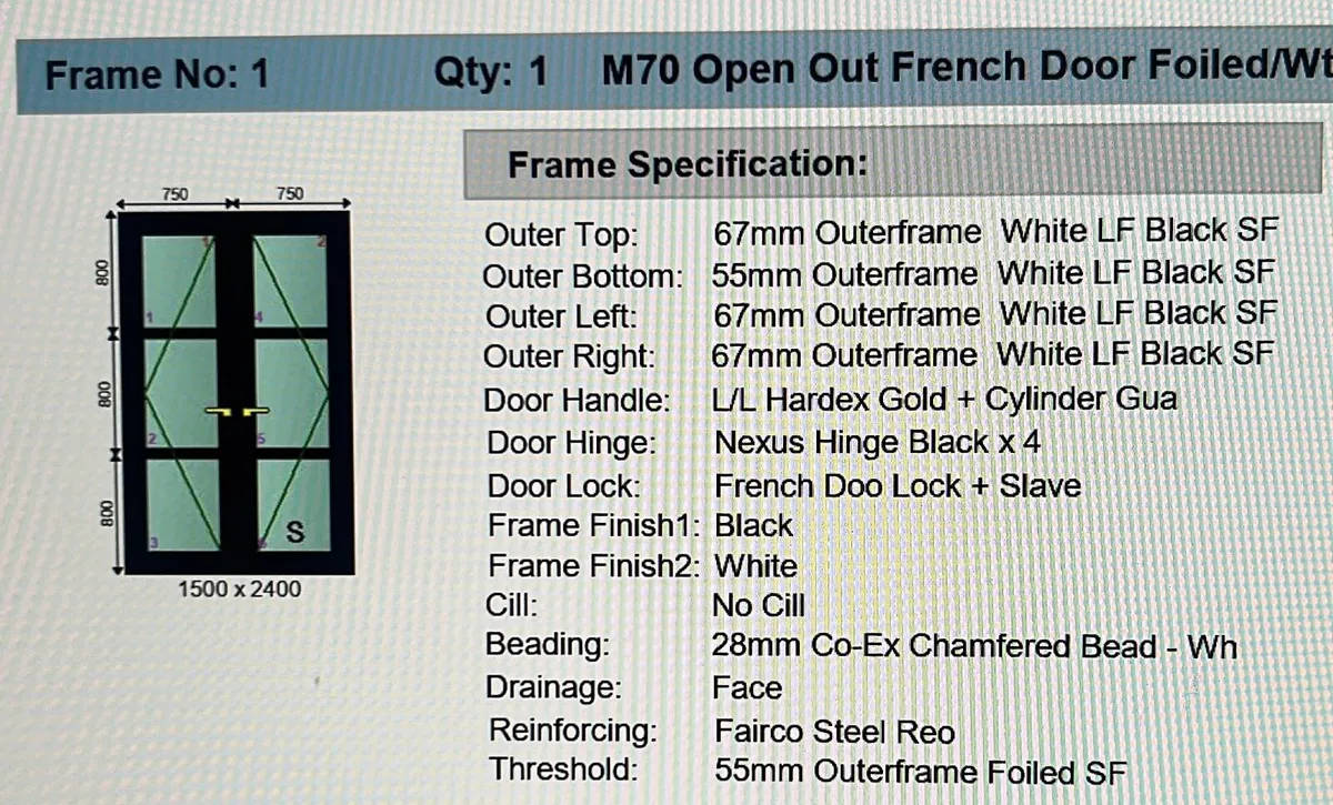 French doors - Image 3