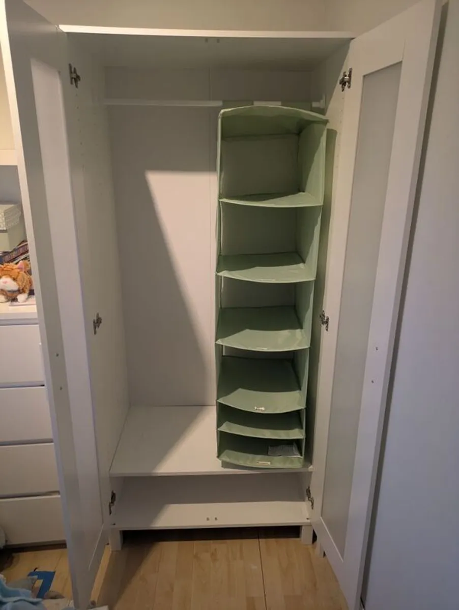 White Ikea Wardrobe - Image 2