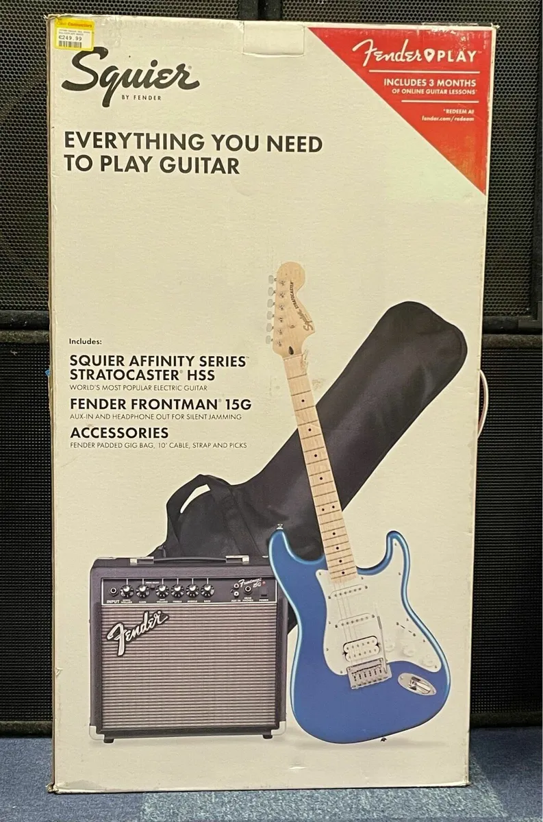 Squier Stratocaster Guitar Bundle - Image 1