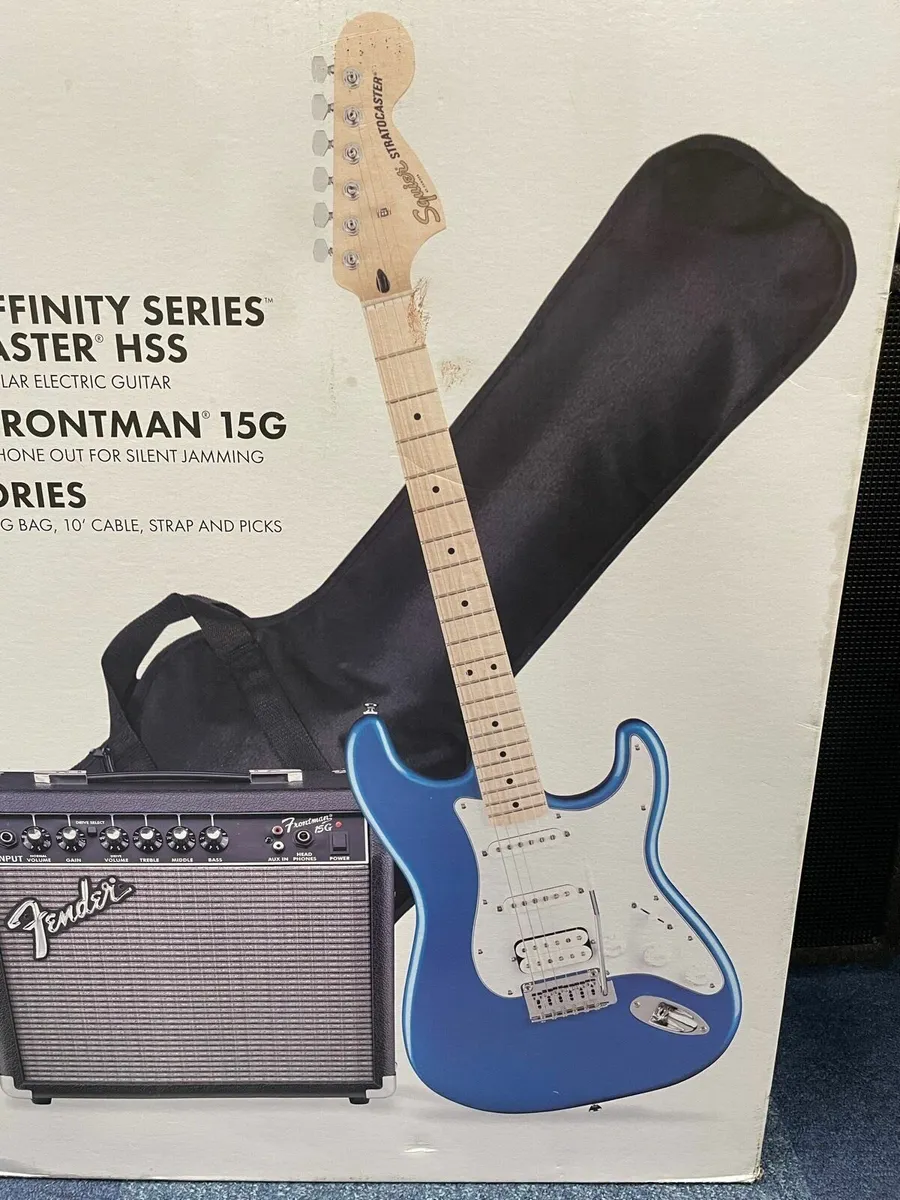 Squier Stratocaster Guitar Bundle - Image 2