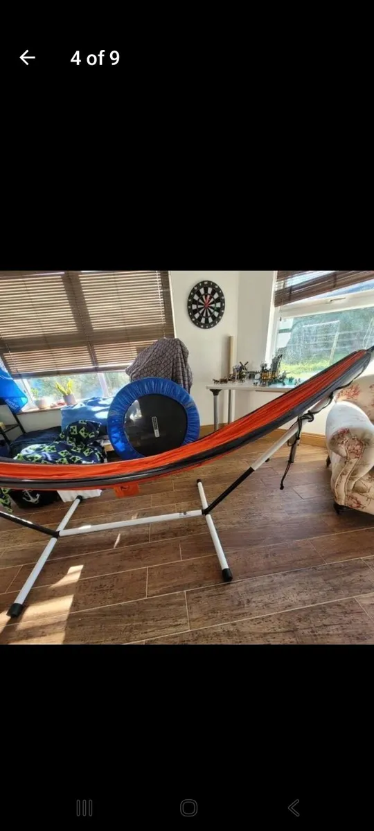 Hammock and stand - Image 1