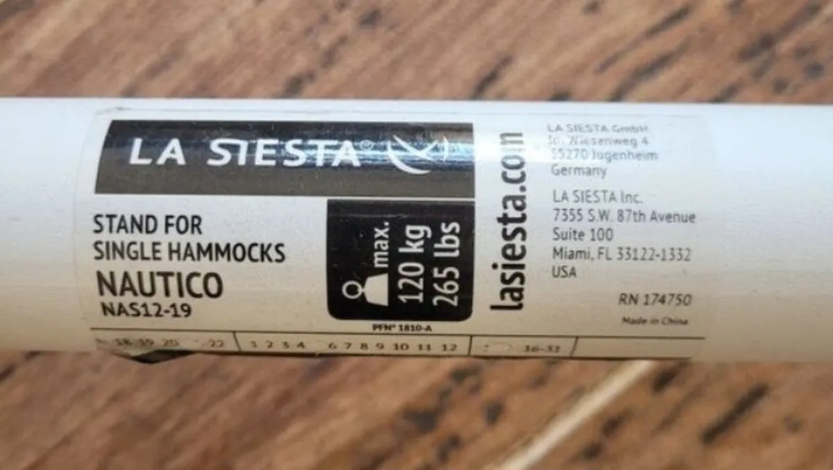 Hammock and stand - Image 3