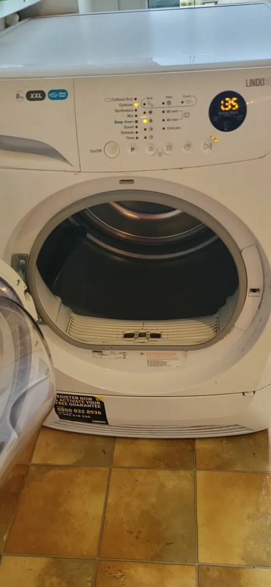 Tumbler dryer zanussi lindo 300 xxl - Image 3