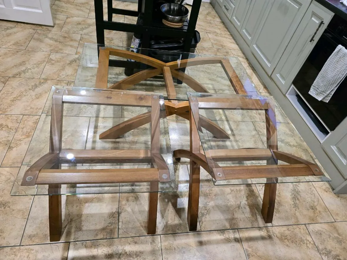 Glass Coffee and Side Tables - Image 2