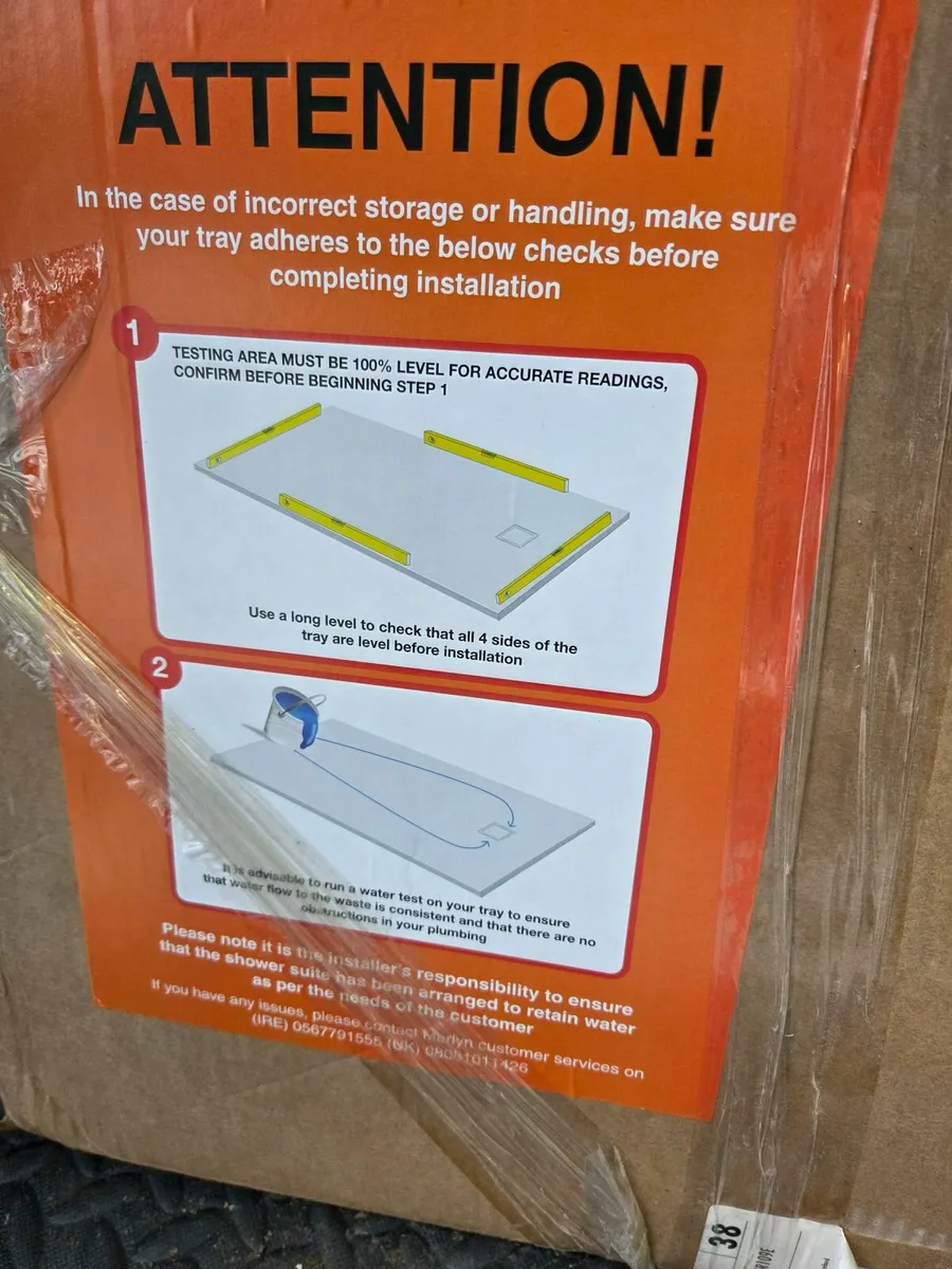 Merlyn Truestone Shower Tray -Sandstone 1400x900mm - Image 3