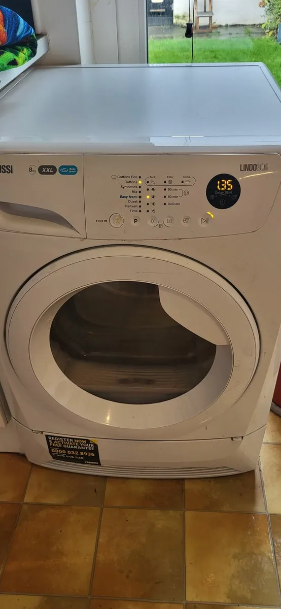 Tumbler dryer zanussi lindo 300 xxl - Image 2