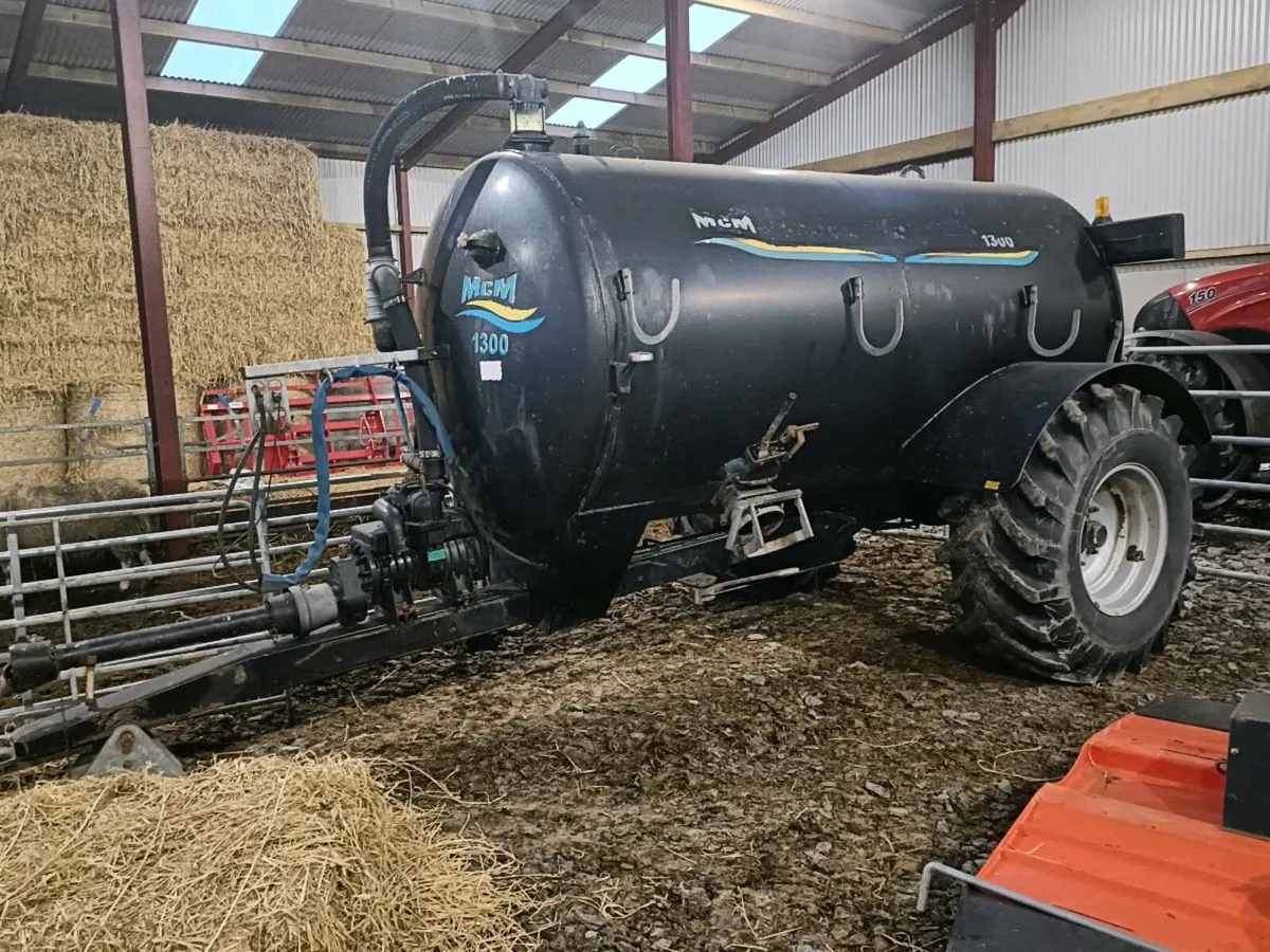 Mcm 1300 gallon slurry tanker - Image 1