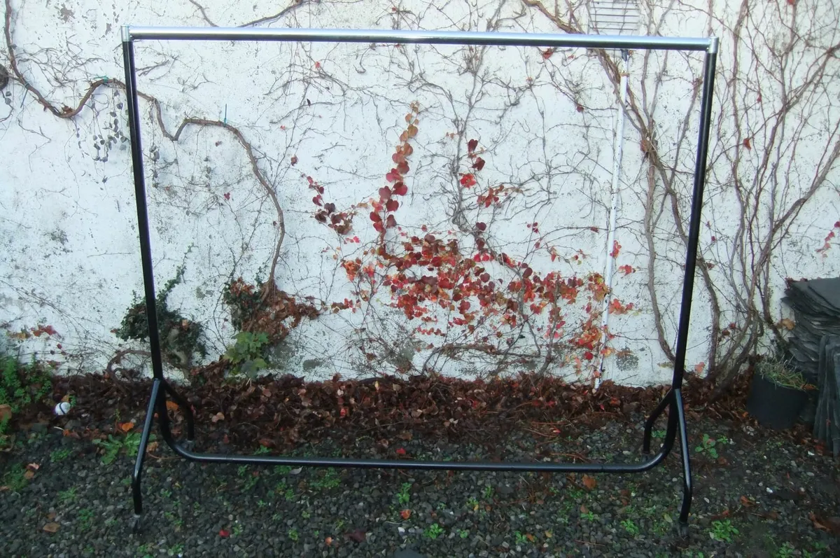 Sturdy Metal Clothes Rail - Image 1