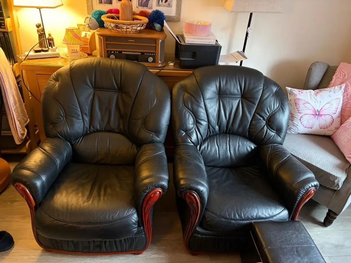 Leather Chairs
