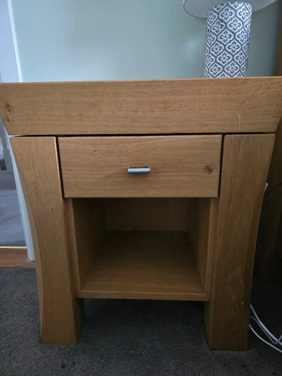 Solid Oak Bedroom Furniture - Image 1