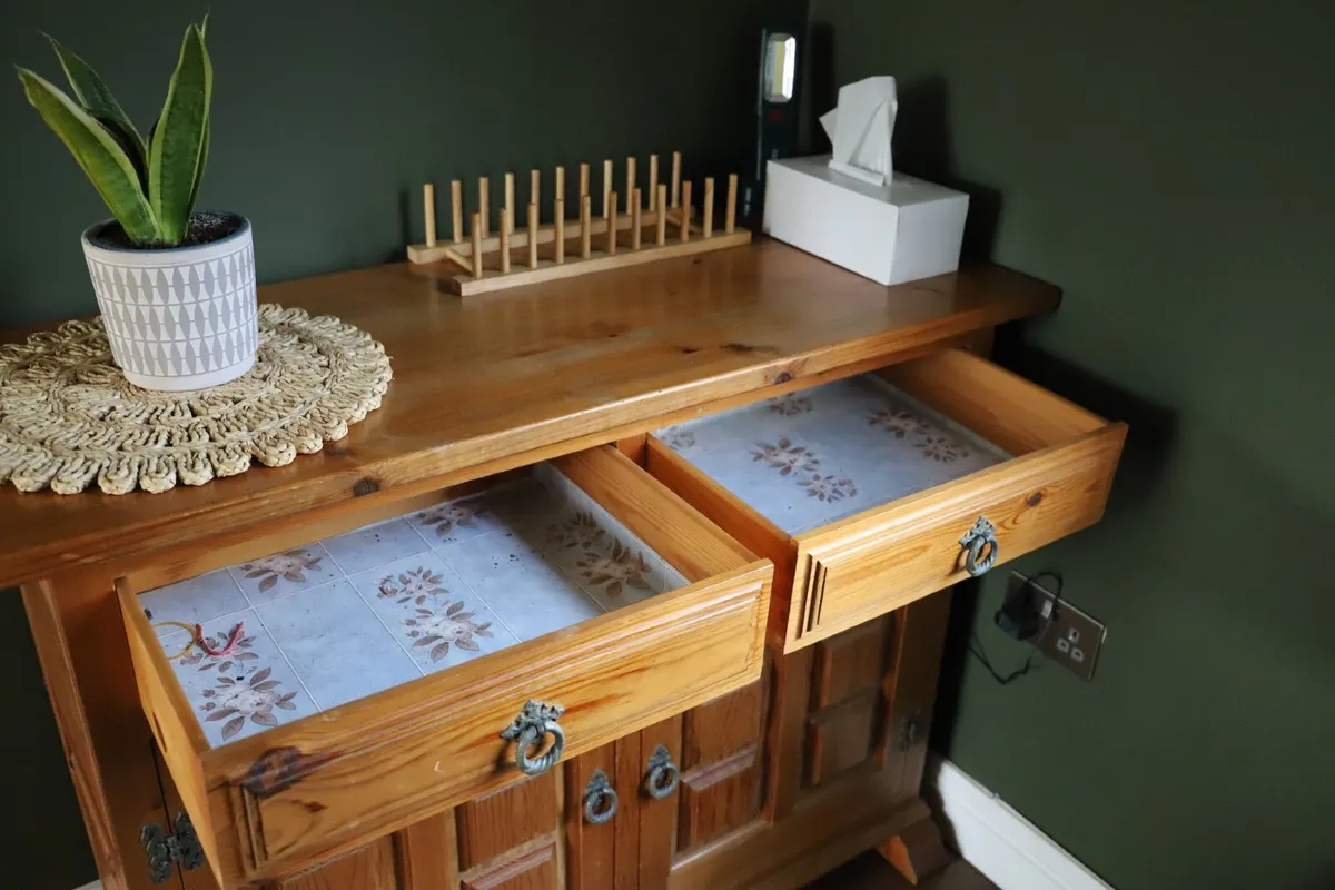 Chest of drawers with two drawers - Image 4