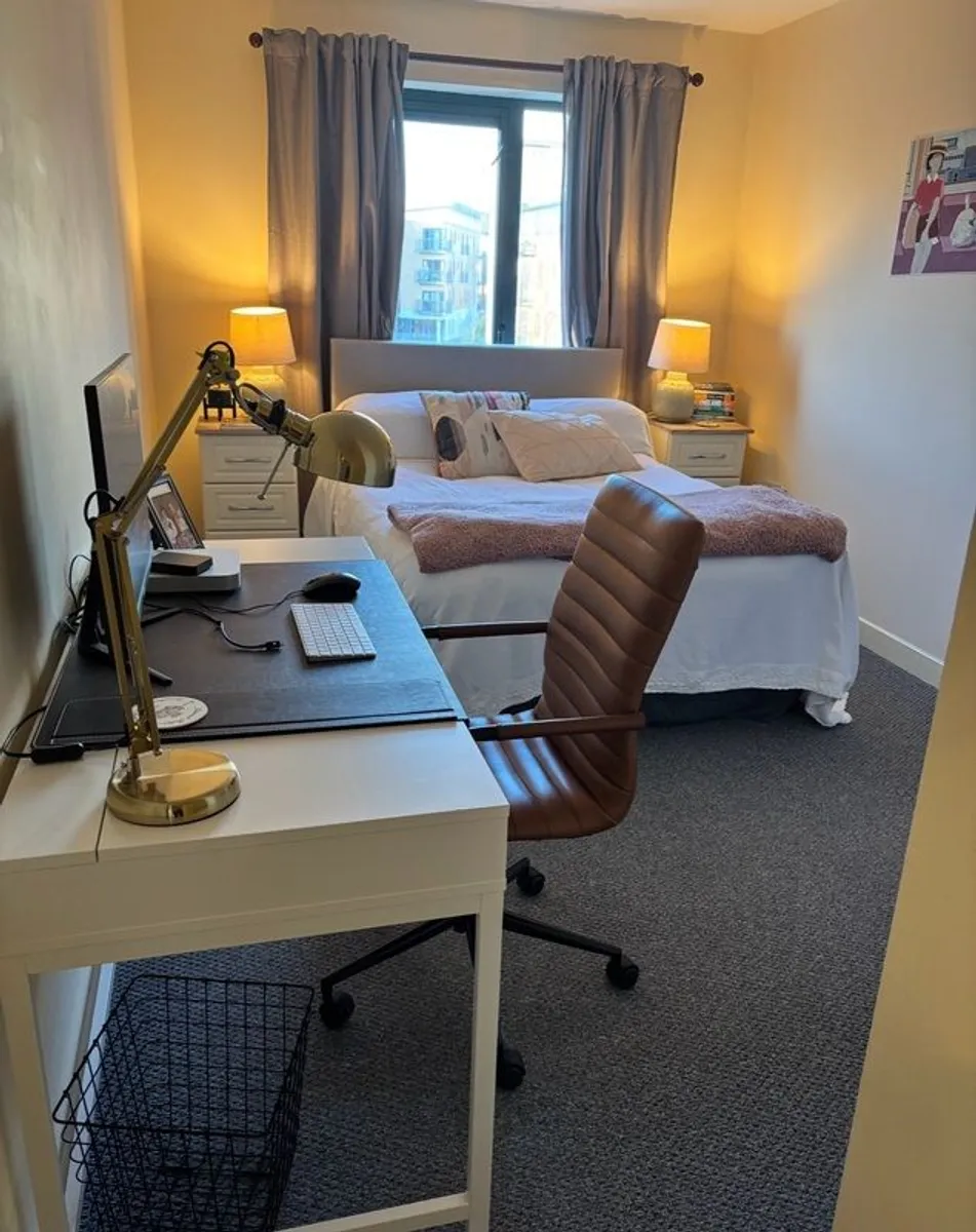 practically new bed and mattress - Image 2