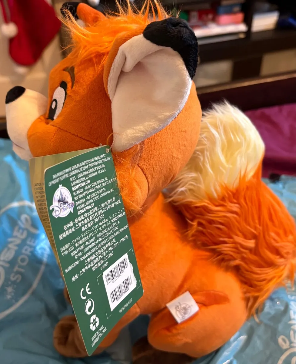 Disney Store Tod Fox and the Hound soft toy(new) - Image 2