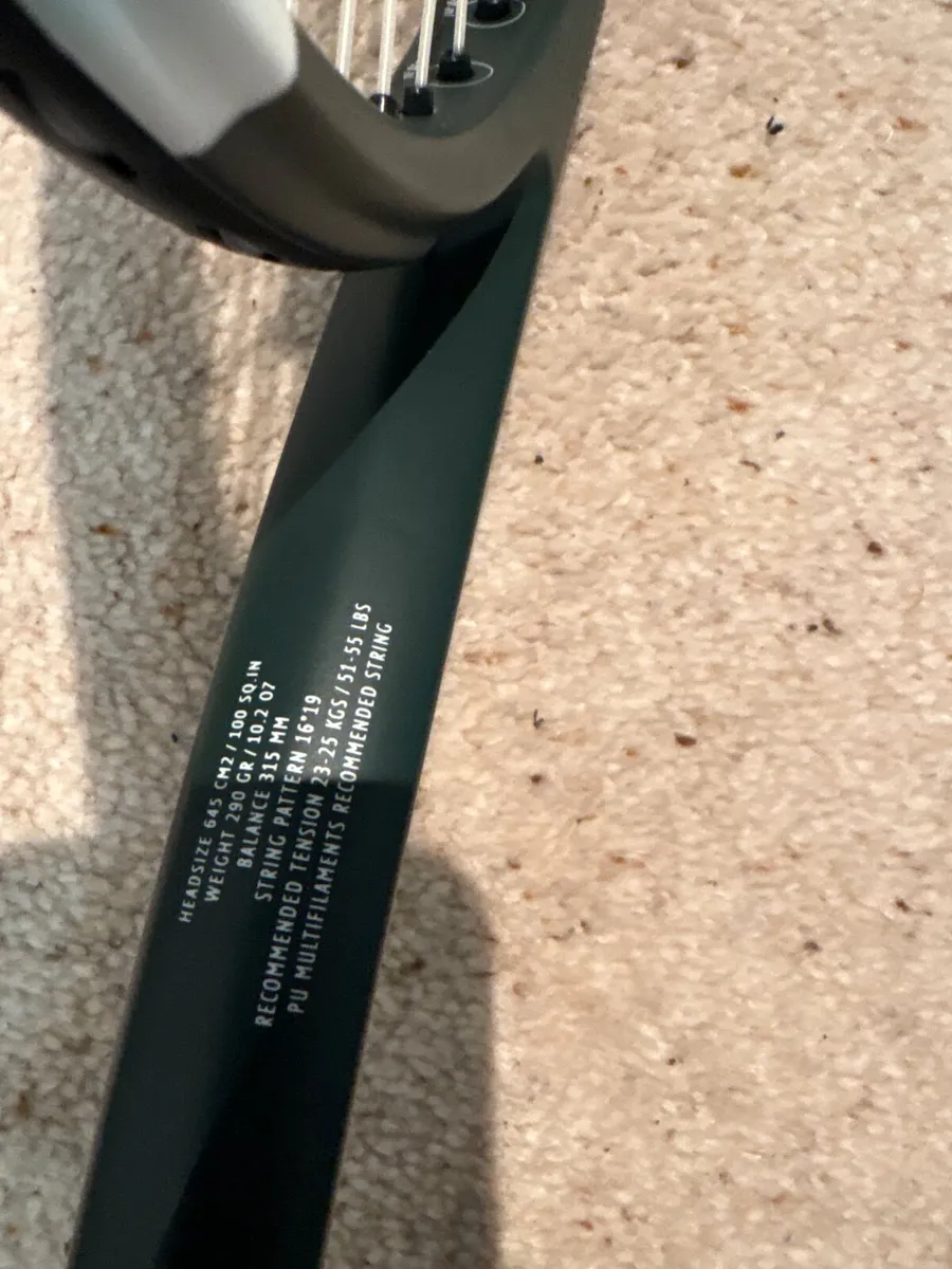 Lacoste l20 tennis racket. - Image 2