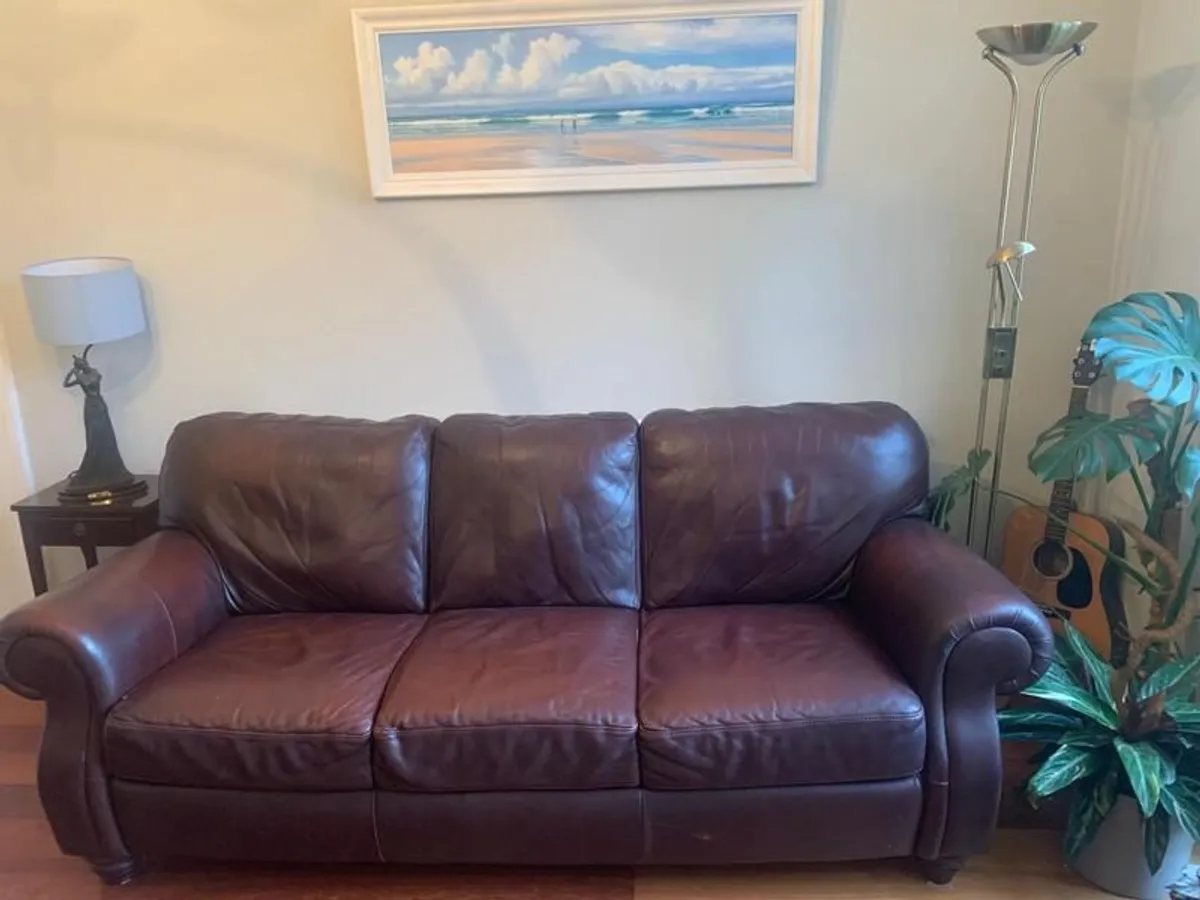 Leather suite - Image 1