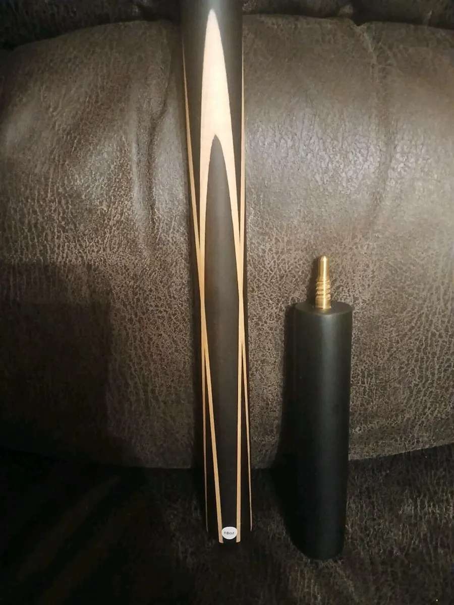 Ash snooker or pool cue, with hard case - Image 3