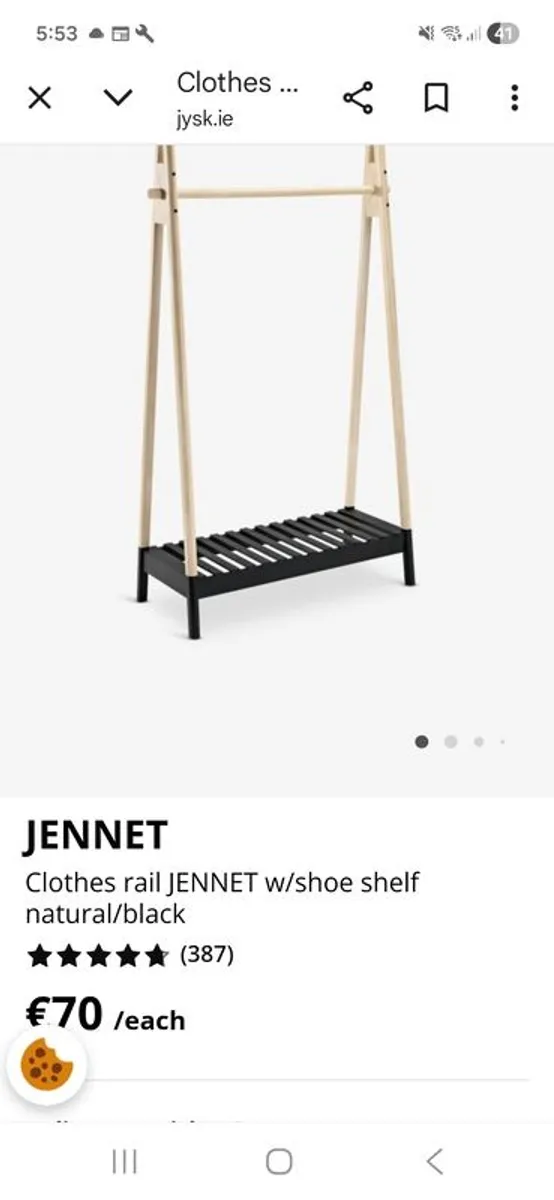 Clothes Rail - Image 1