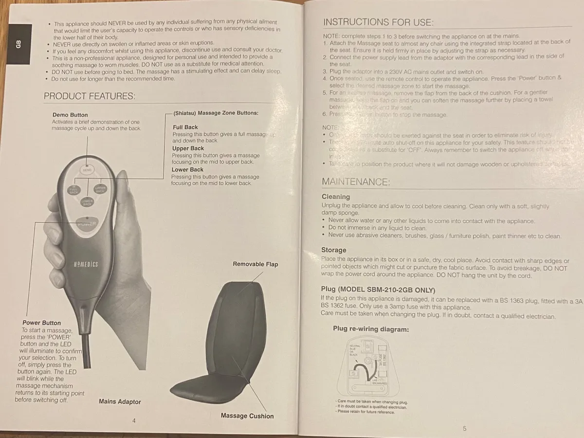 Homedics Shiatsu Massager - Image 4