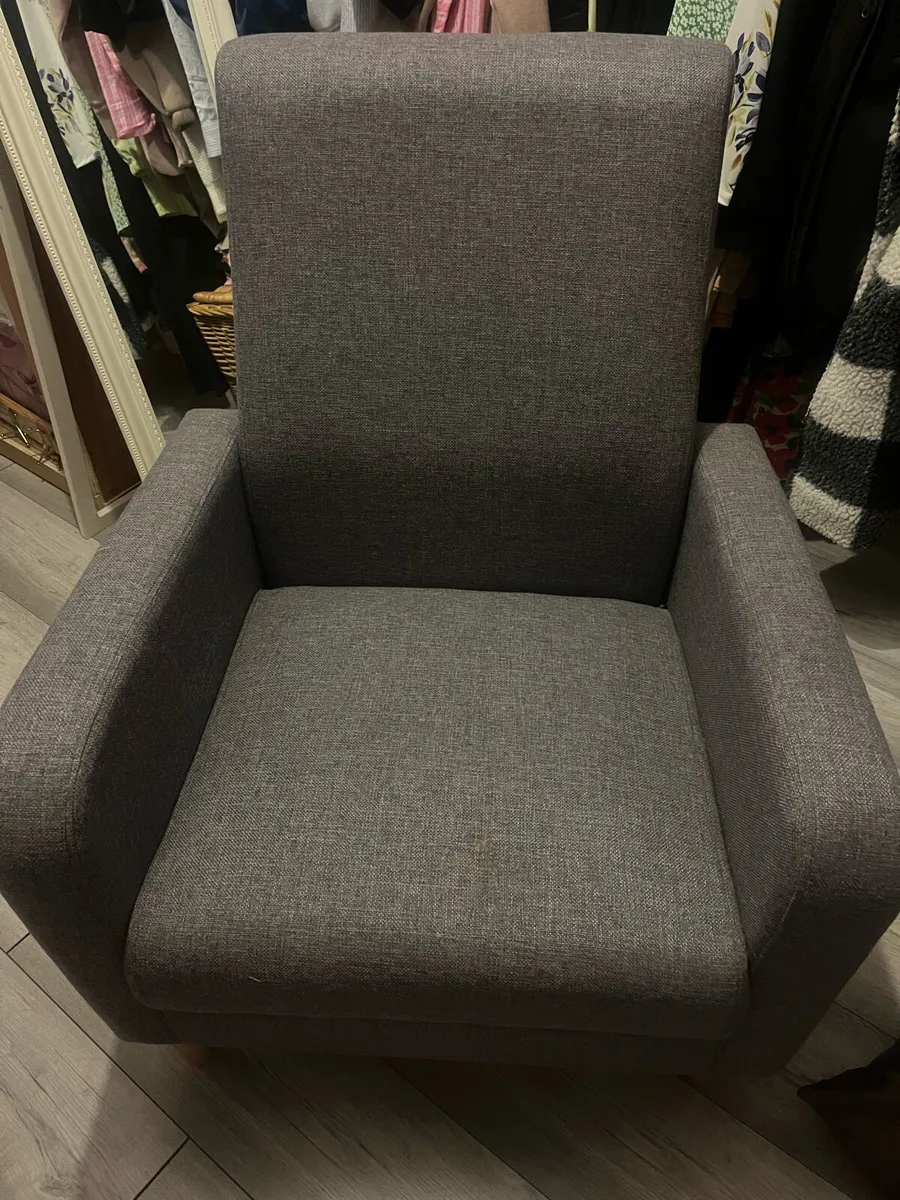 Grey armchair - Image 1