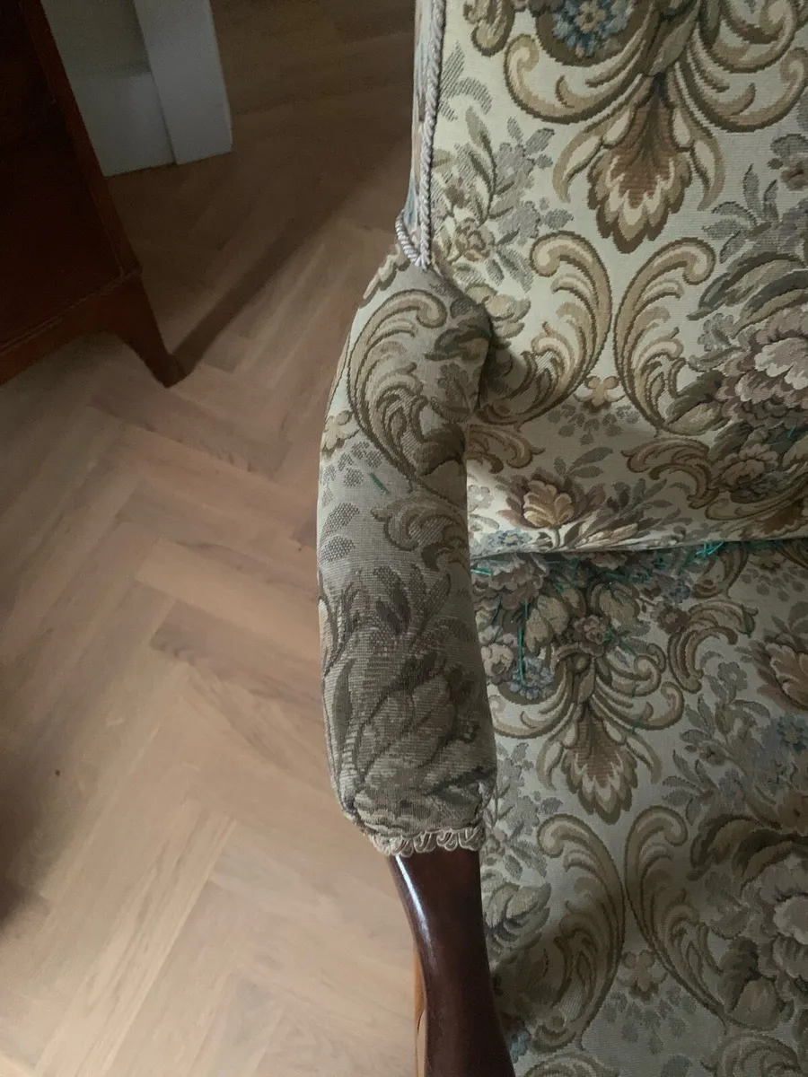 Antique Library Chair - Image 2