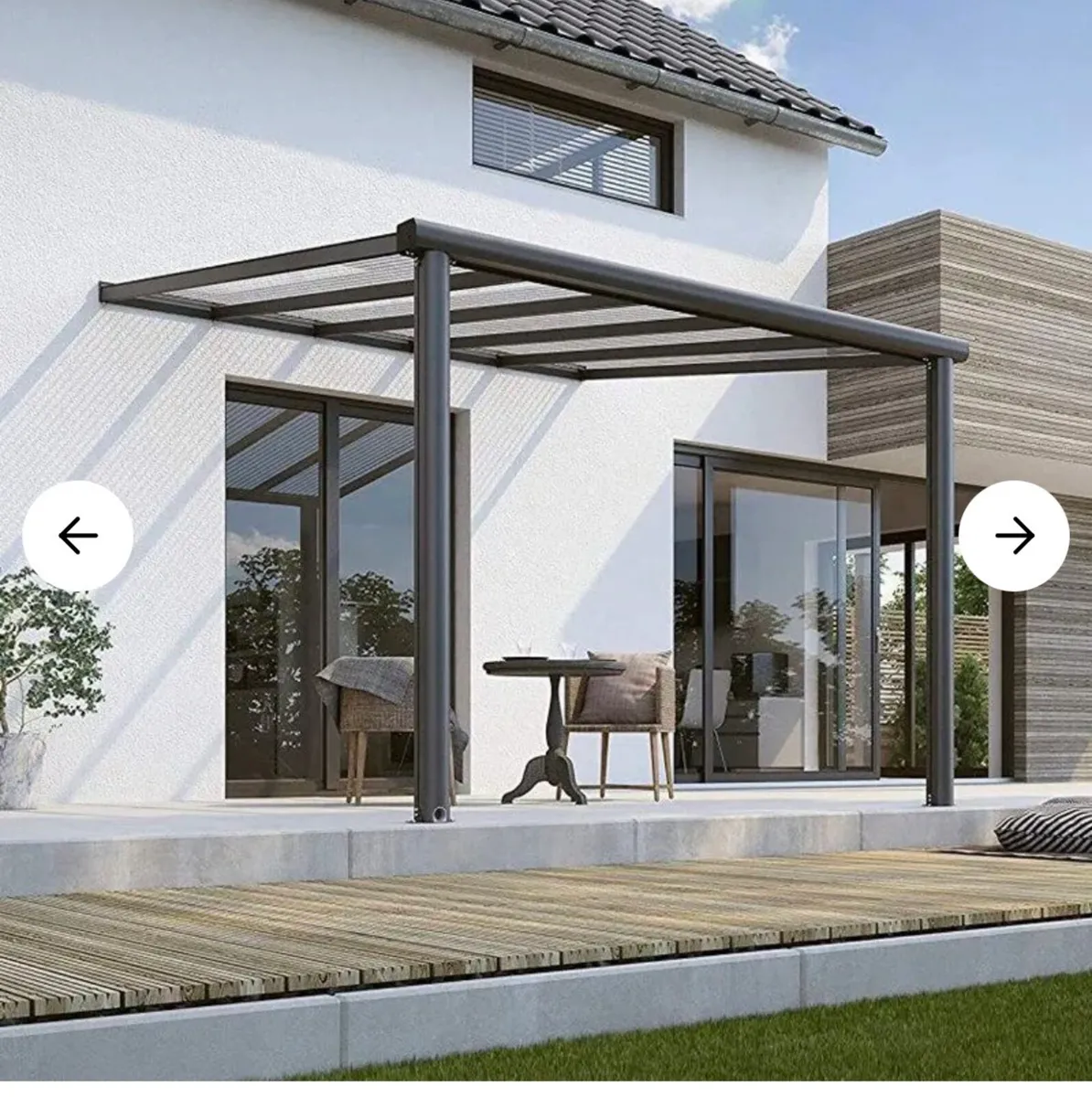 3mx2.5m aluminium pergola - Image 1