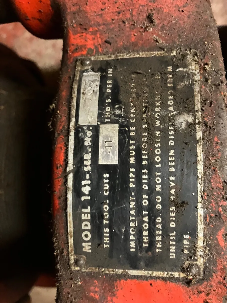 Ridgid 161 & 141 Recessed Treading Head - Image 4