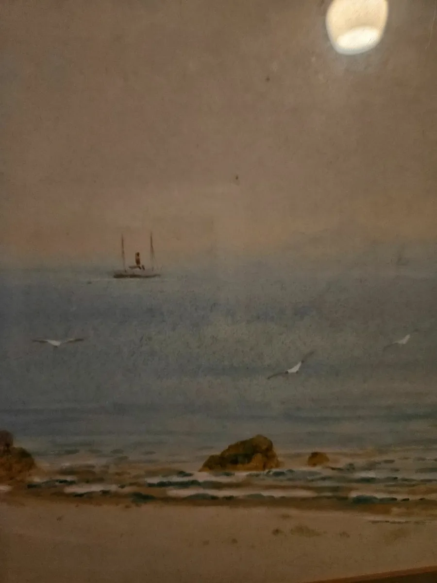 Vintage Picture Watercolour - Image 2