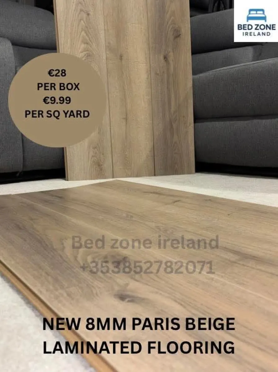 New 8MM Laminated Flooring Now In Stock - Image 1