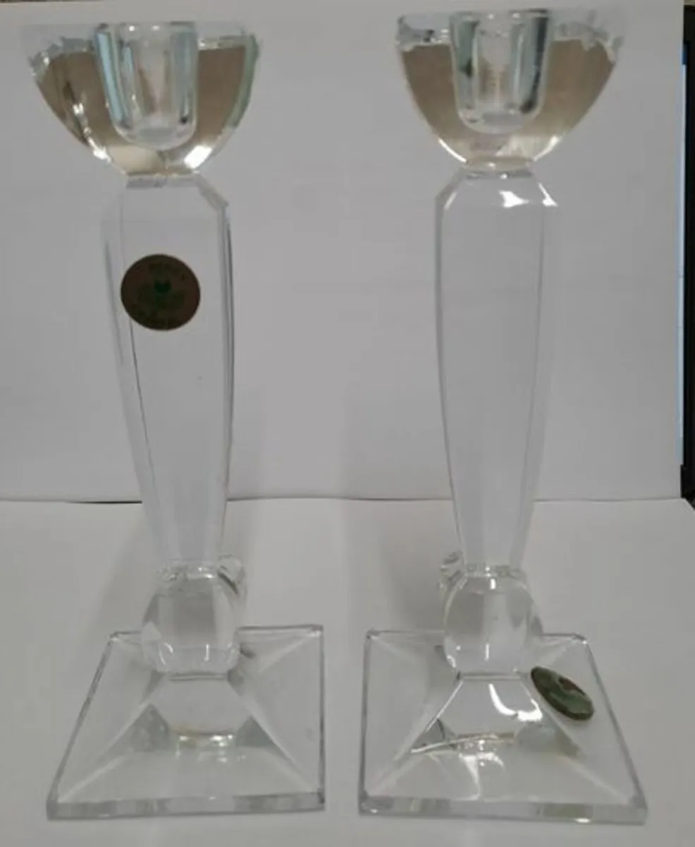 Derry Crystal candle sticks - Image 1