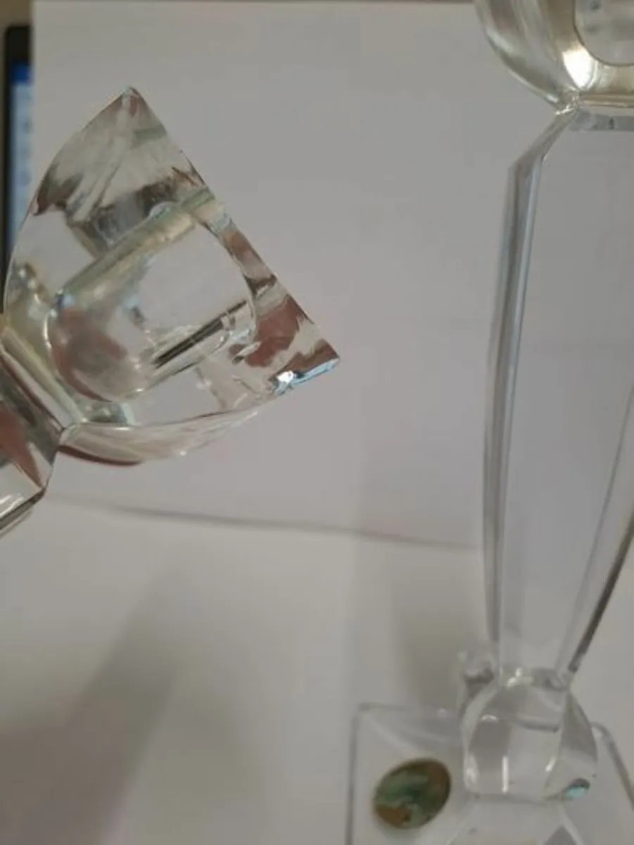 Derry Crystal candle sticks - Image 2