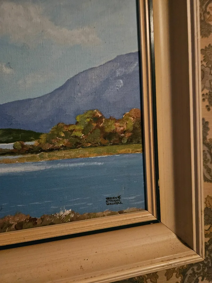 Vintage Oil on Canvas Picture - Image 3