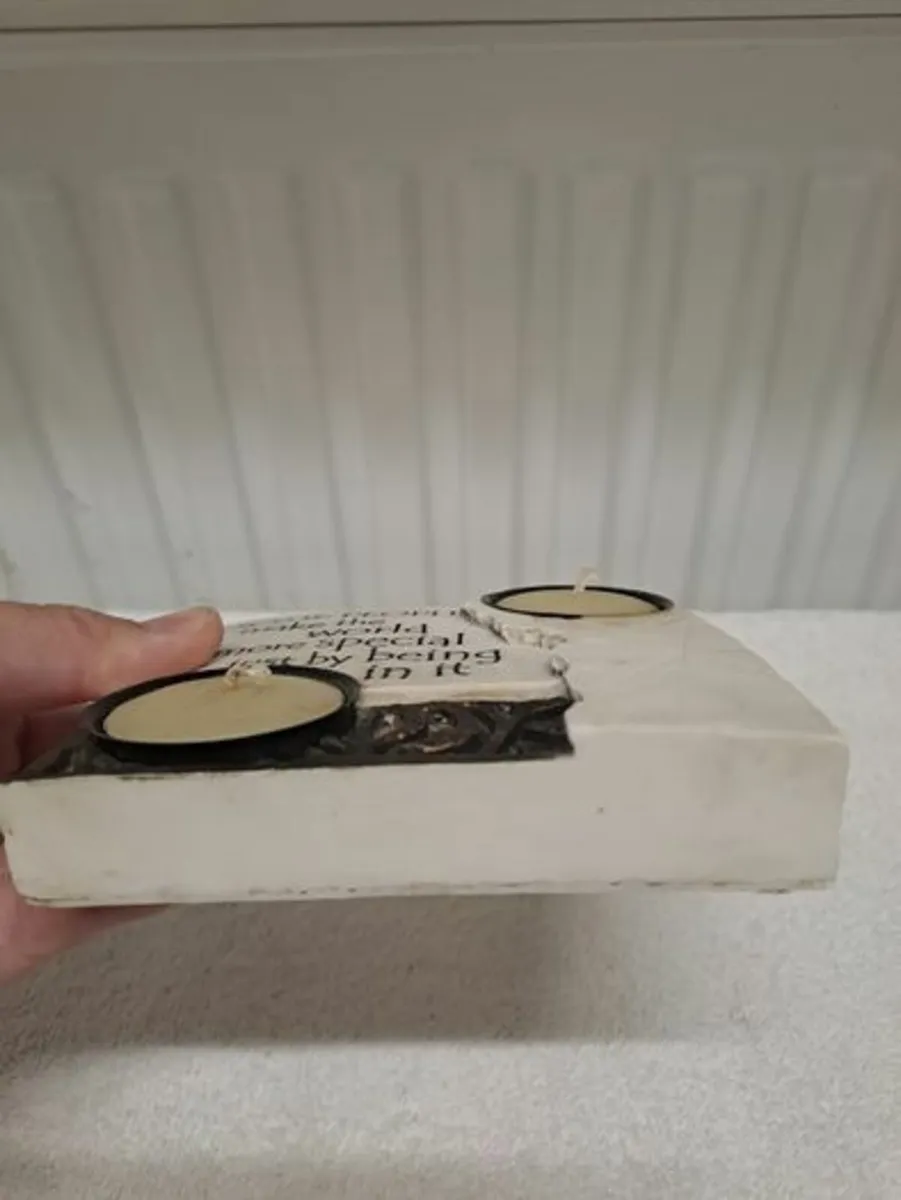 Inspirational tealight candle holder - Image 3