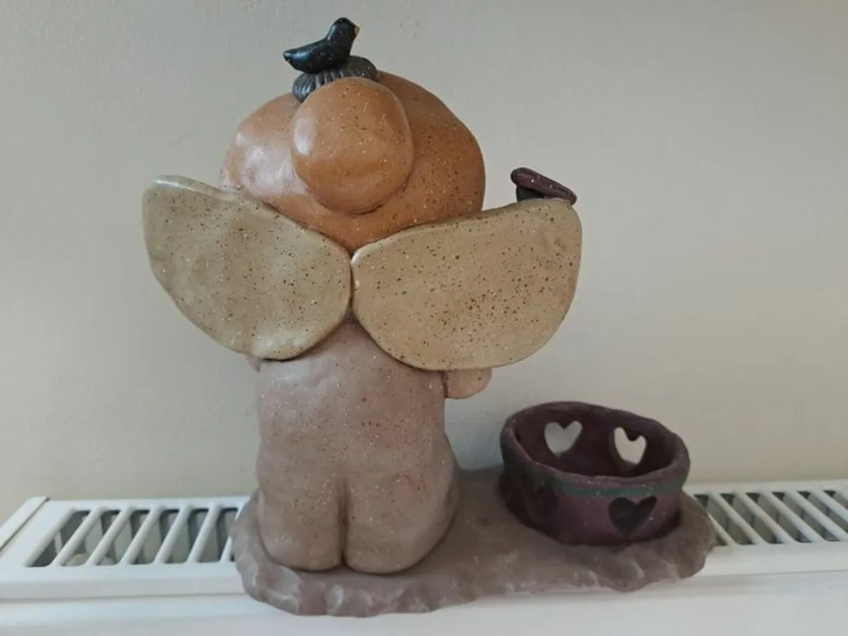 Crazy Mountain Angel Candle holder - Image 2