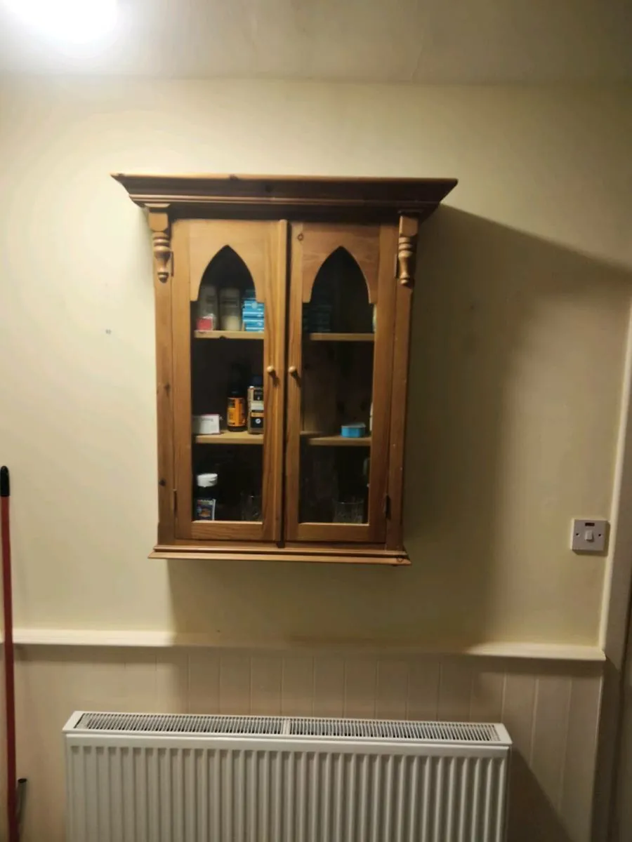 Pine wall  Cabinet - Image 1