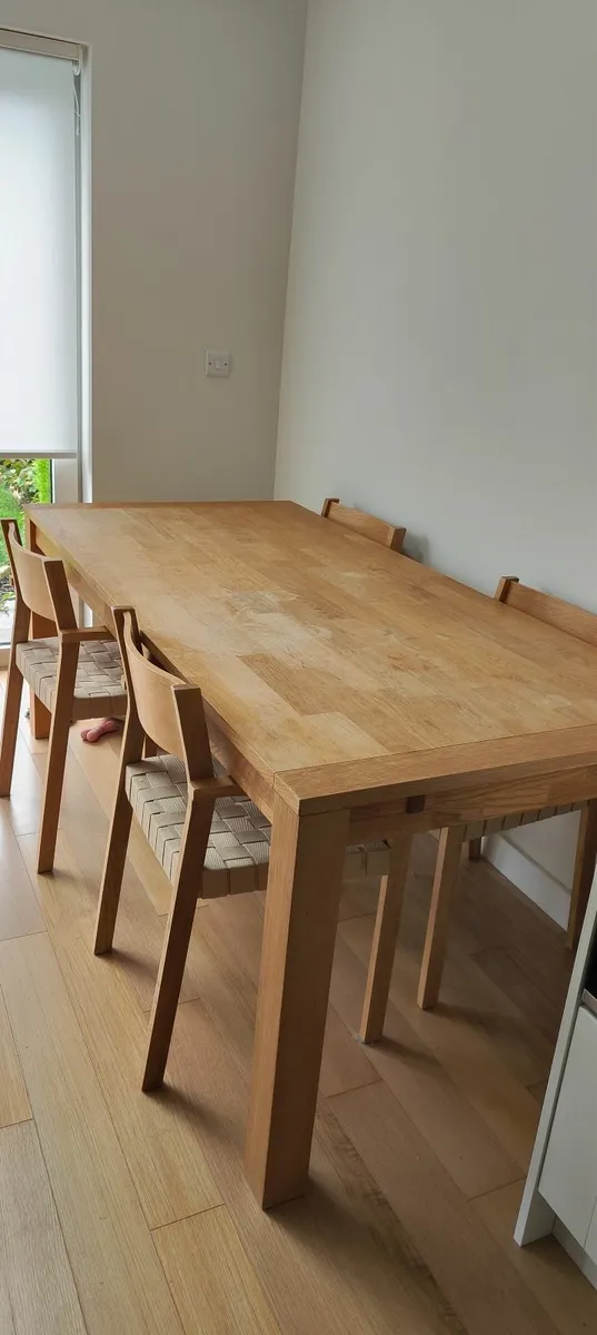 Kitchen table and chairs - Image 4
