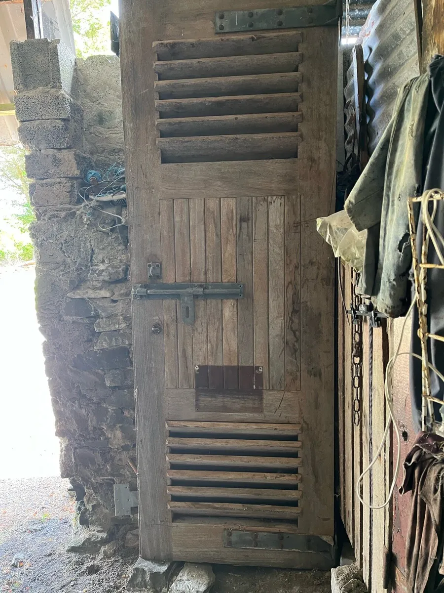 Teak doors - Image 1