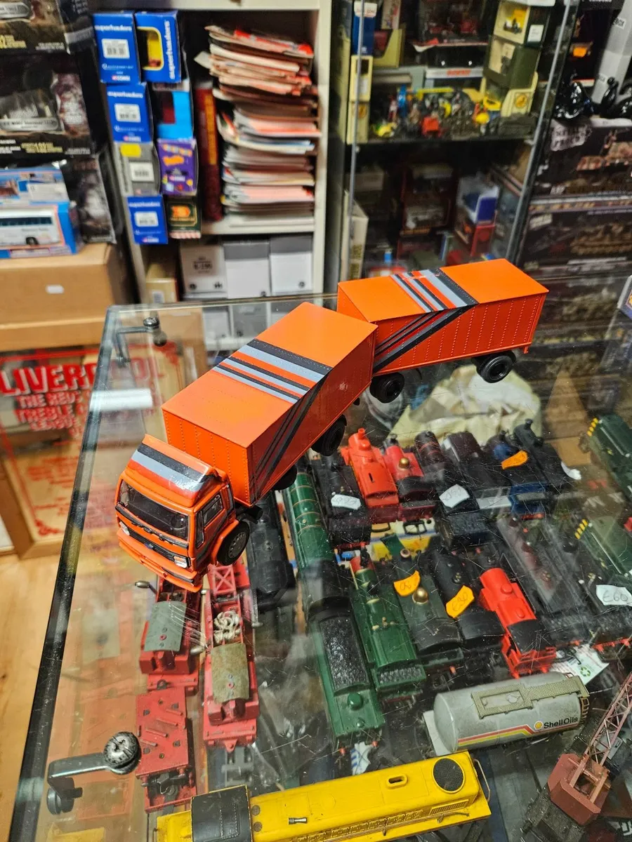 Corgi NZG Ford Cargo Truck and Trailer - Image 1