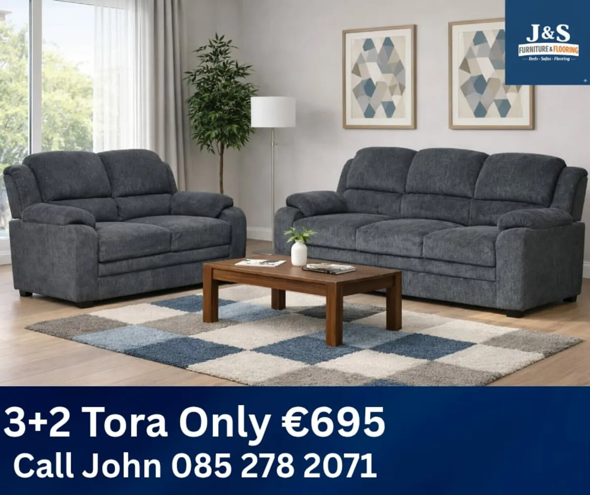 Brand New 3+2 Tova Sofas - Image 1