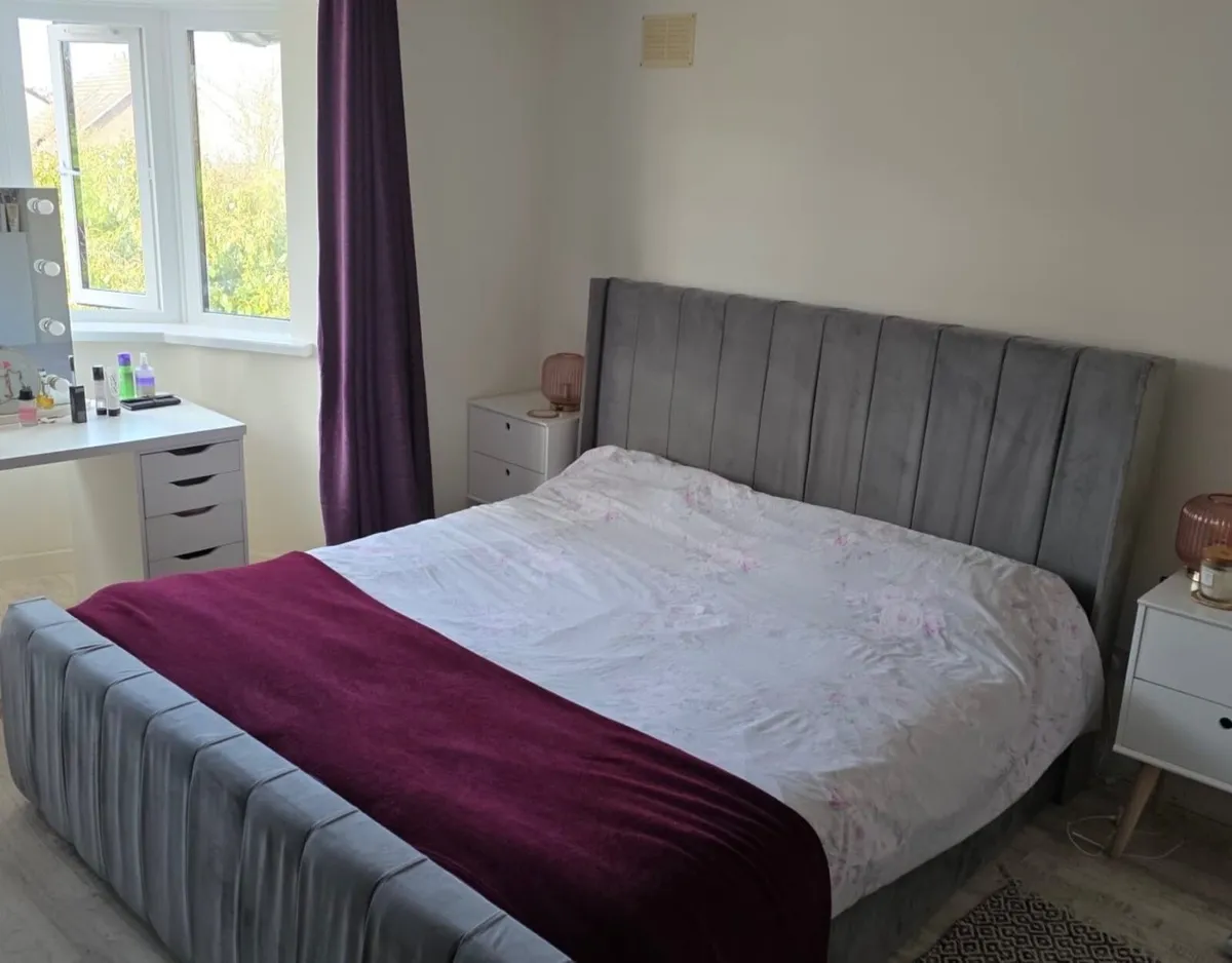 Super King Sized Bed & Memory Foam Mattress - Image 1