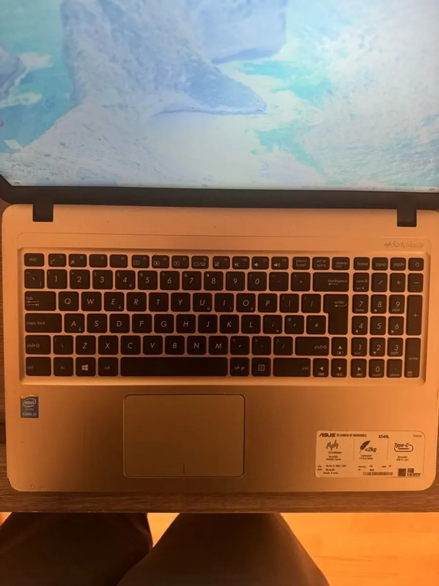 ASUS X540L Laptop | Intel i3 | 256gb SSD | Windows 10 | DVD Drive - Image 2