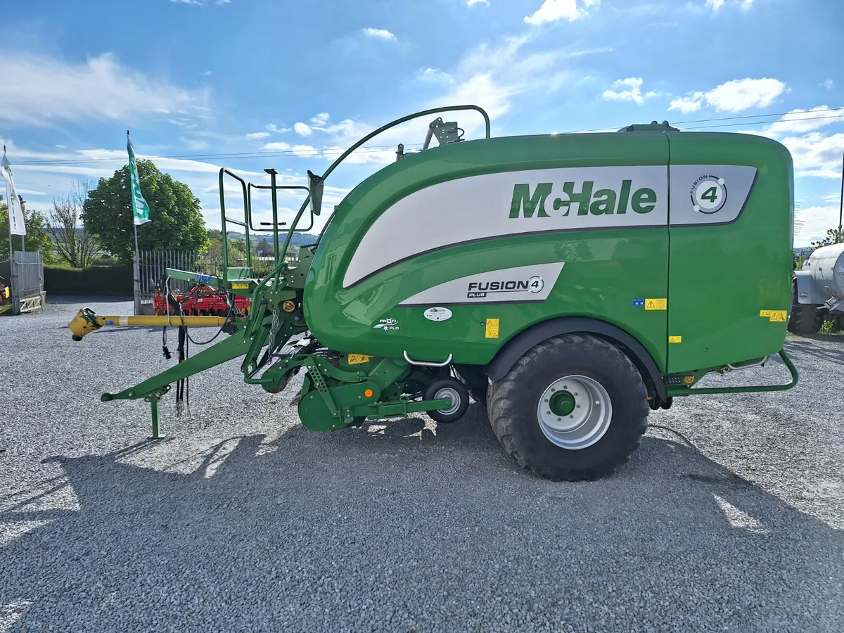 S/H MCHALE FUSION 4 BALERS DUE IN - Image 1