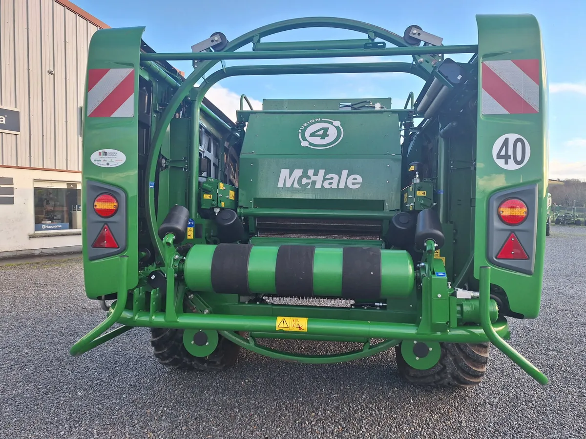S/H MCHALE FUSION 4 BALERS DUE IN - Image 2