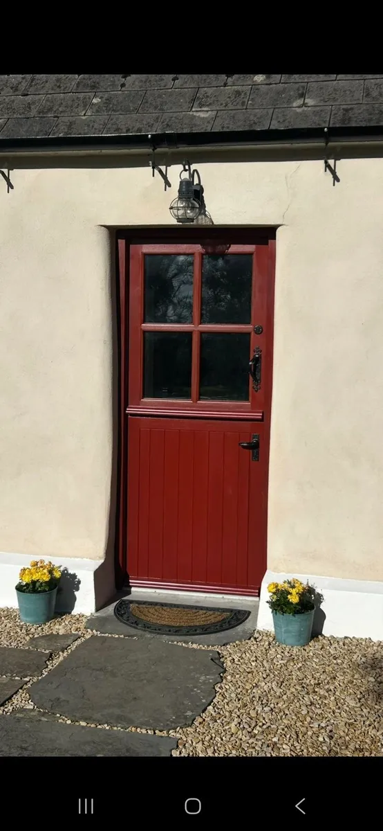 Irish Made Solid Hardwood Cottage Half Doors - Image 2