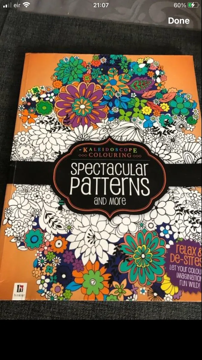Adults colouring book €5 - Image 1