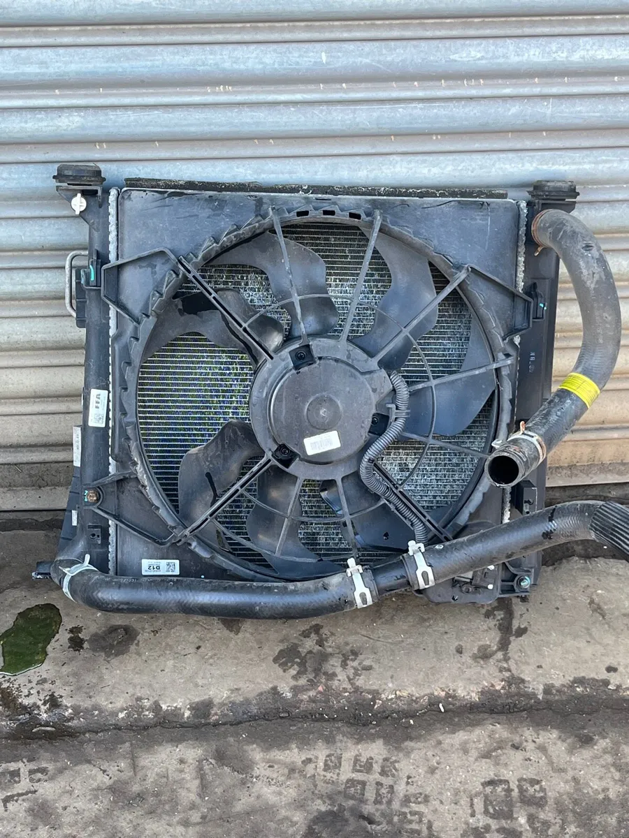 Kia sportage 172 parts radiator & intercooler - Image 2