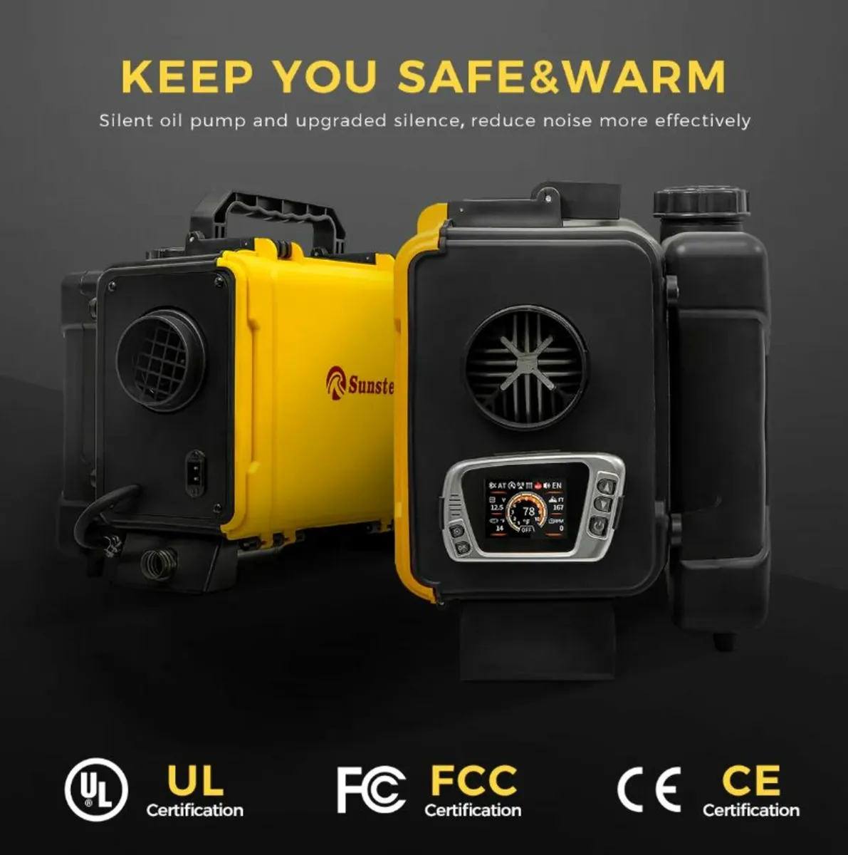 2026 Advanced Heater with Power Supply, Timer, BT - Image 4