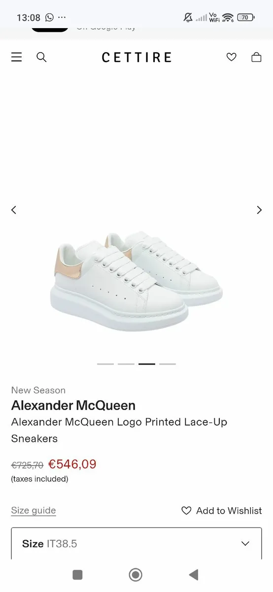 Alexander MC QUEEN trainers - Image 2