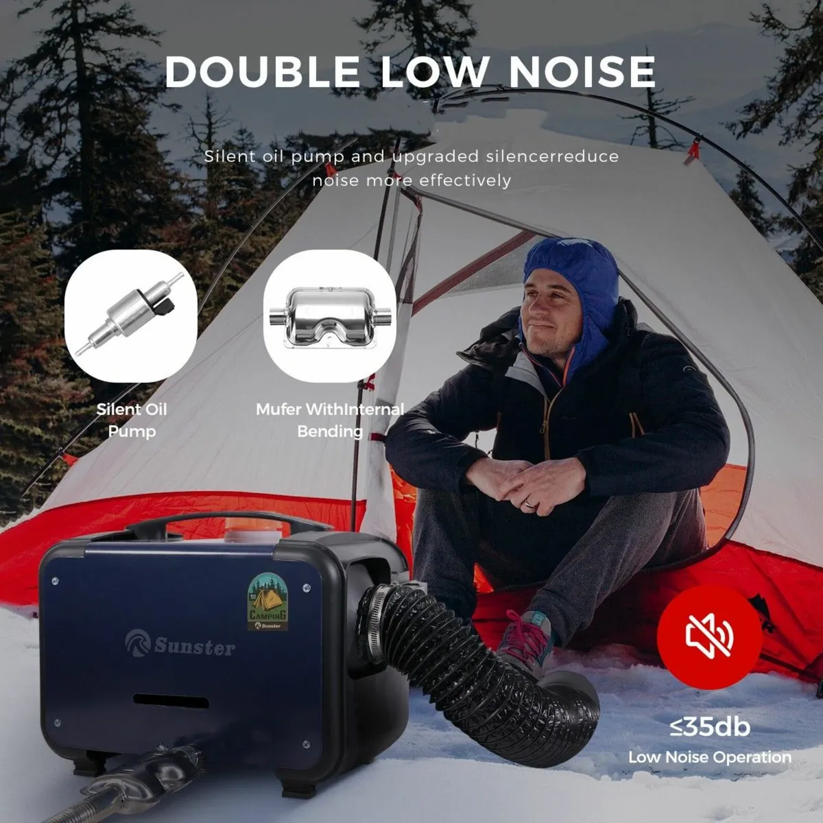 Diesel Air Heater with power supply, App, - Image 2