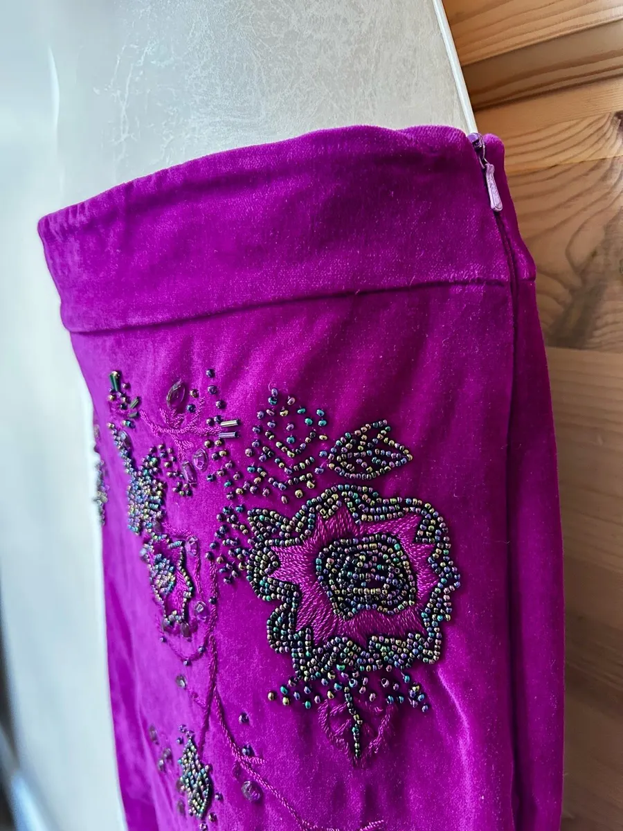 Vintage Karen Millen Velvet pants - Image 3