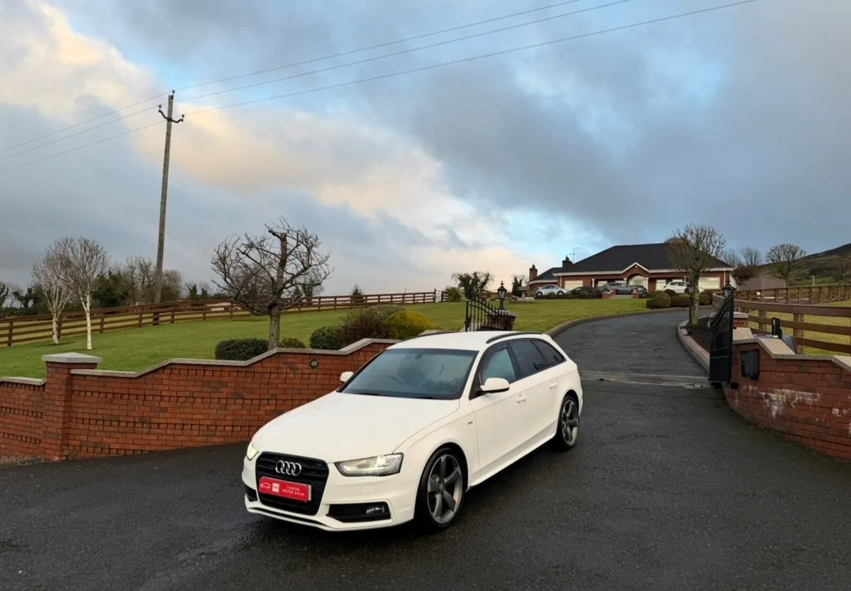 2014 Audi A4 S Line Black edition - Image 1